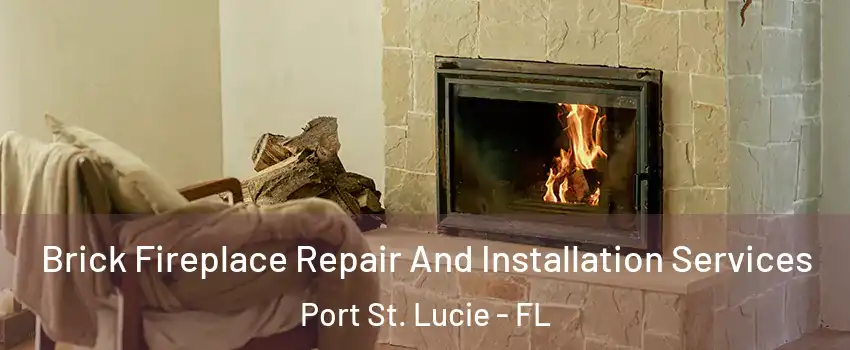  Brick Fireplace Repair And Installation Services Port St. Lucie - FL