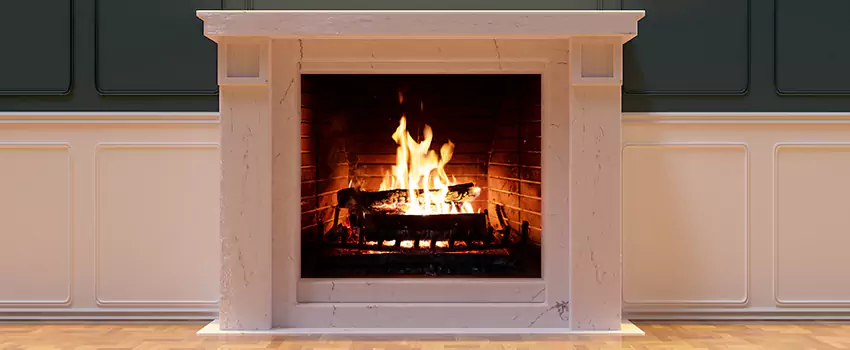 Decorative Electric Fireplace Installation in Port St. Lucie, Florida