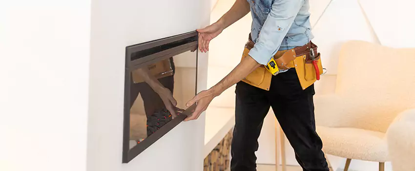 Metal Fireplace Installation in Port St. Lucie, Florida
