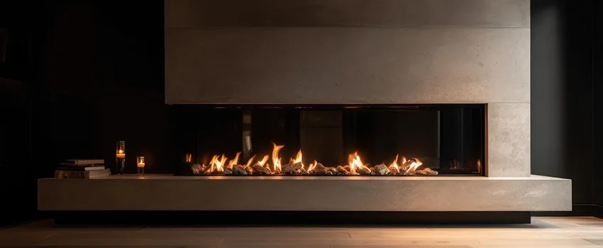 Gas Fireplace Ember Bed Design Services in Port St. Lucie, Florida