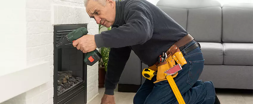 New Indoor Fireplace Installation in Port St. Lucie, Florida