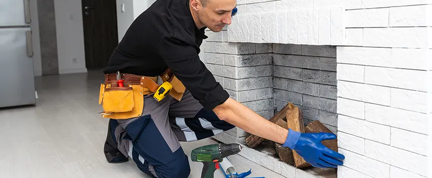 Fireplace Damaged Damper Frame Repair Services in Port St. Lucie, Florida