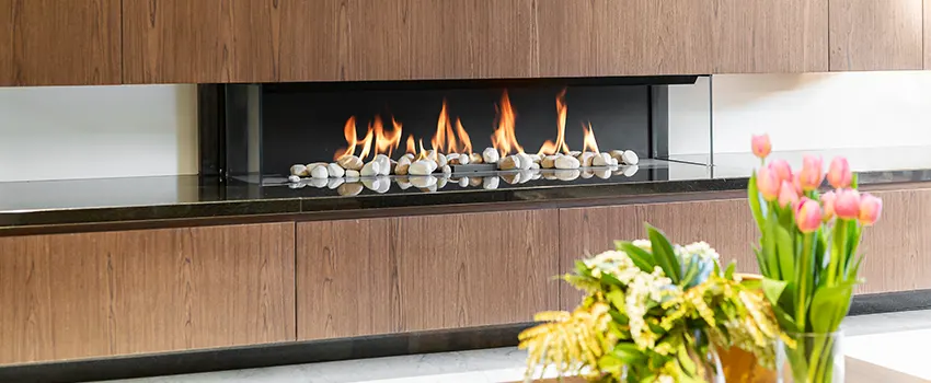 Double-height Fireplace Design Refurbishment in Port St. Lucie, Florida