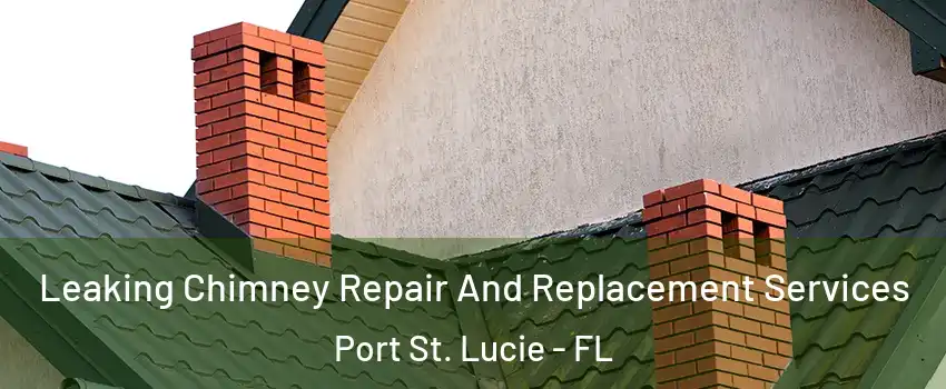  Leaking Chimney Repair And Replacement Services Port St. Lucie - FL